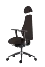 PRESTIGE, židle kancelářská, látka černá