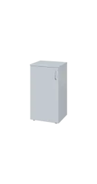 BN 2 - 4D kancelářská skříň, 1-dveřová, levá, 750x400x400, bílá