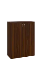 BN 3 - 8D kancelářská skříň, 2-dveřová, 1100x800x400, ořech královský