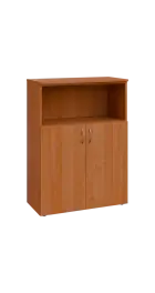 BN 3 - 8DN kancelářská skříň, 2-dveřová/nika, 1100x800x400, buk royal