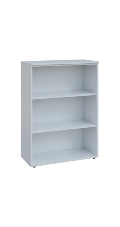 BN 3 - 8N kancelářská skříň, nika, 1100x800x400, bílá