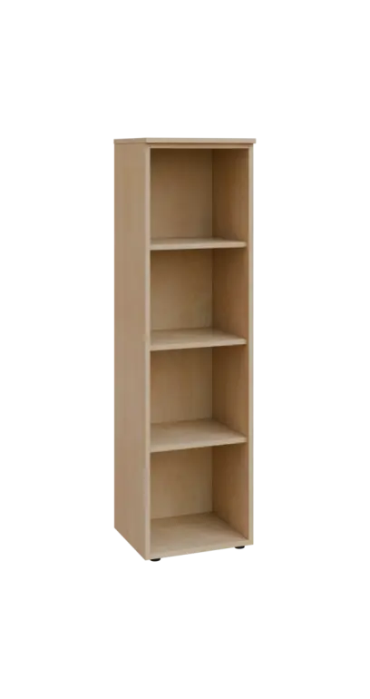 BN 4 - 4N kancelářská skříň, nika, 1450x400x400, bříza irská