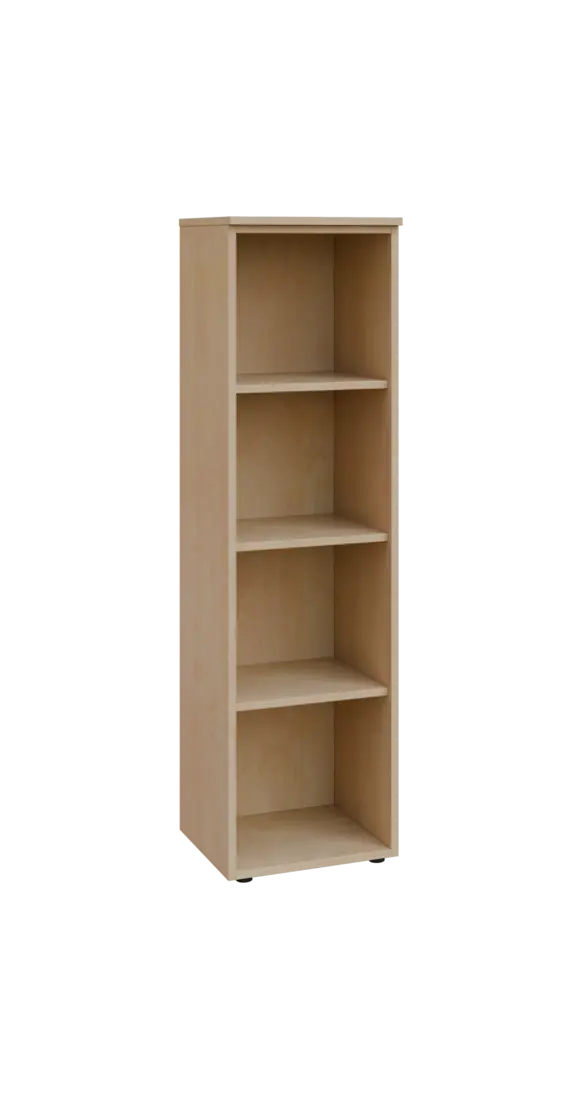 BN 4 - 4N kancelářská skříň, nika, 1450x400x400, bříza irská