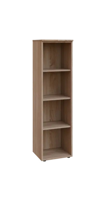 BN 4 - 4N kancelářská skříň, nika, 1450x400x400, dub bardolino