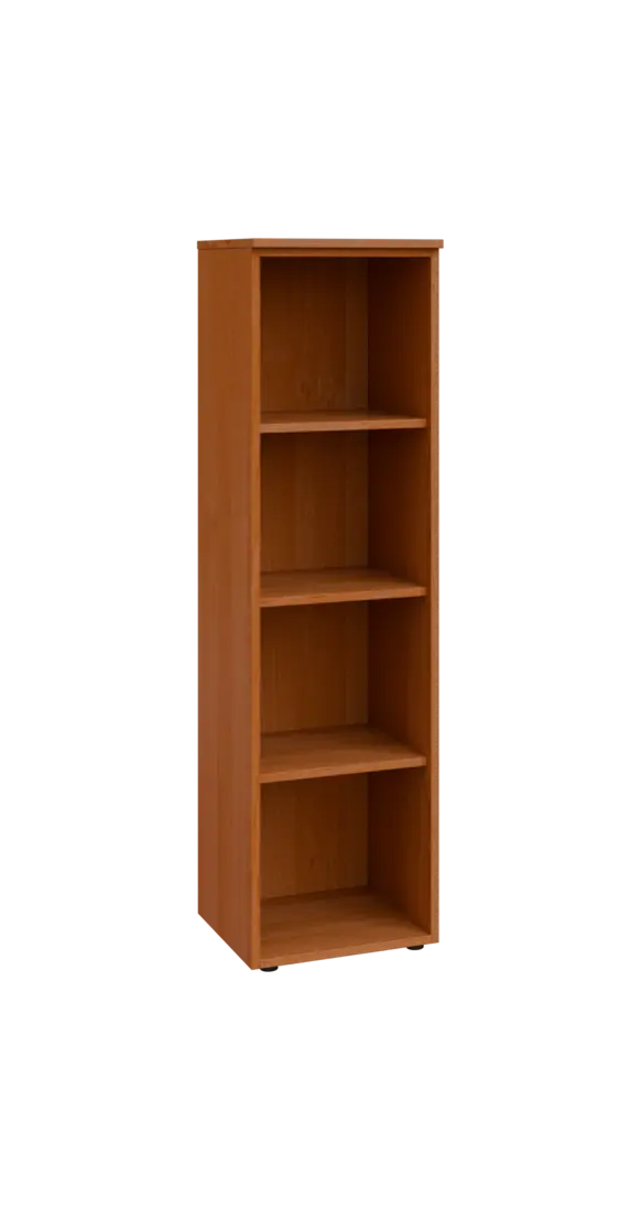 BN 4 - 4N kancelářská skříň, nika, 1450x400x400, olše jantar