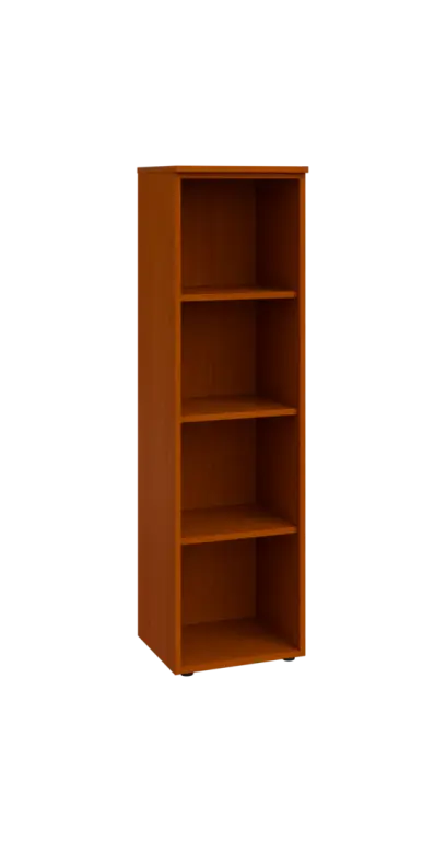 BN 4 - 4N kancelářská skříň, nika, 1450x400x400, třešeň šumavská