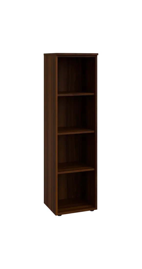 BN 4 - 4N kancelářská skříň, nika, 1450x400x400, ořech královský