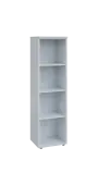 BN 4 - 4N kancelářská skříň, nika, 1450x400x400, bílá