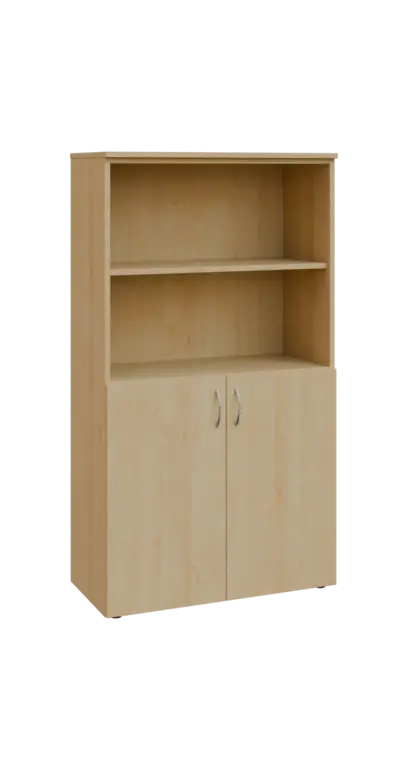 BN 4 - 8DN2 kancelářská skříň, 2-dveřová/nika, 1450x800x400, javor horský