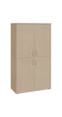 BN 4 - 84D kancelářská skříň, 4-dveřová, 1450x800x400, bříza irská
