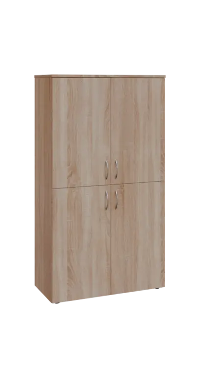 BN 4 - 84D kancelářská skříň, 4-dveřová, 1450x800x400, dub bardolino