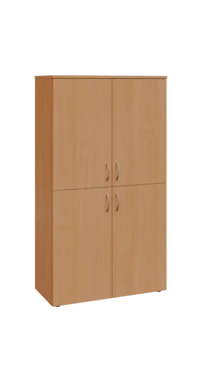 BN 4 - 84D kancelářská skříň, 4-dveřová, 1450x800x400, buk royal