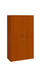 BN 4 - 84D kancelářská skříň, 4-dveřová, 1450x800x400, třešeň šumavská