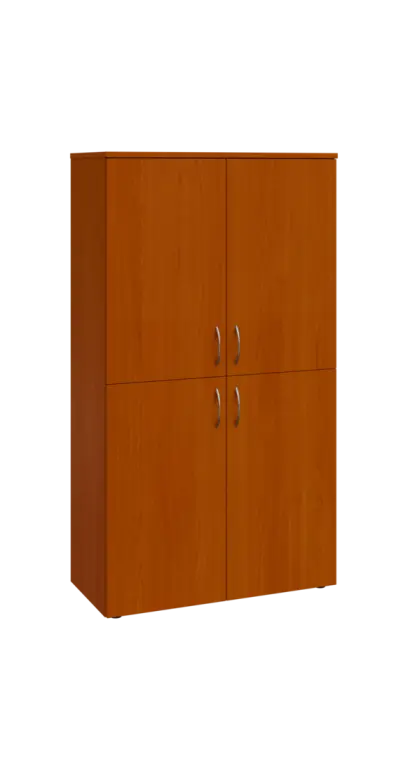 BN 4 - 84D kancelářská skříň, 4-dveřová, 1450x800x400, třešeň šumavská