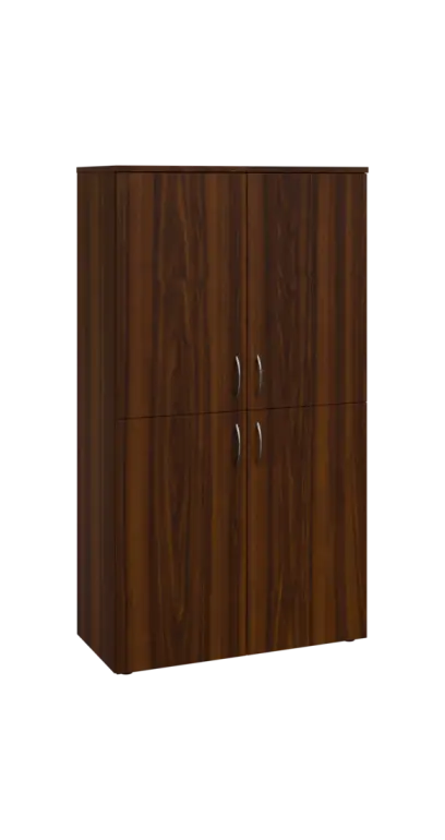 BN 4 - 84D kancelářská skříň, 4-dveřová, 1450x800x400, ořech královský