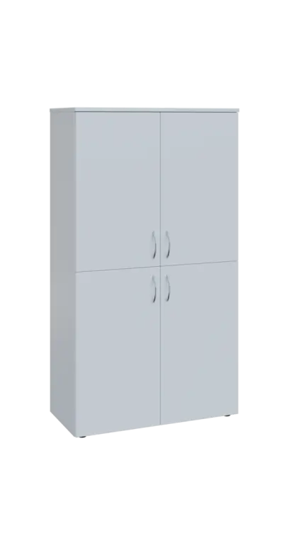 BN 4 - 84D kancelářská skříň, 4-dveřová, 1450x800x400, bílá