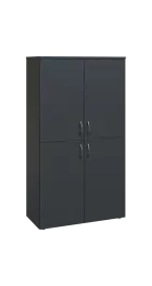 BN 4 - 84D kancelářská skříň, 4-dveřová, 1450x800x400, antracit