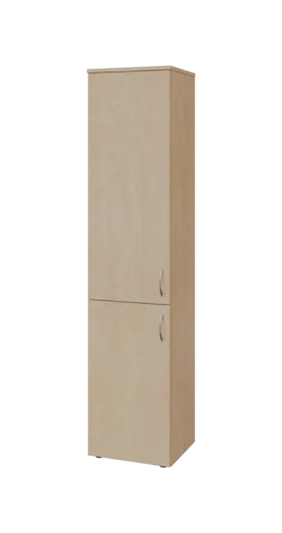 BN 5 - 42D kancelářská skříň, 2-dveřová, levá, 1800x400x400, bříza irská