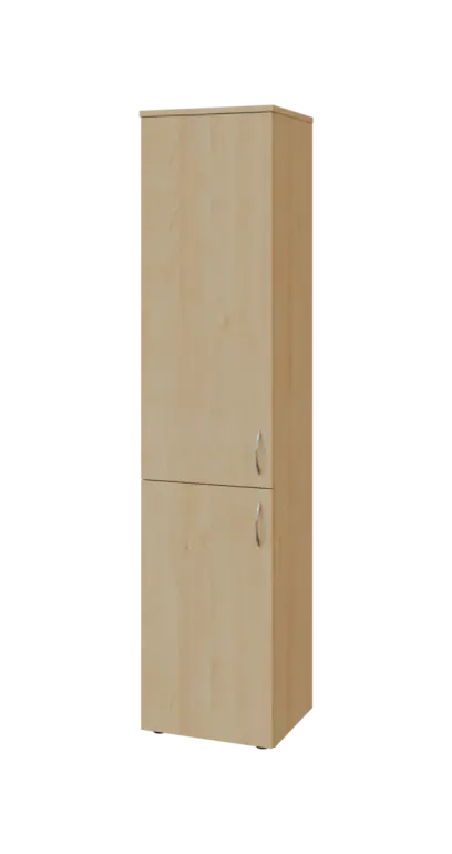 BN 5 - 42D kancelářská skříň, 2-dveřová, levá, 1800x400x400, javor horský