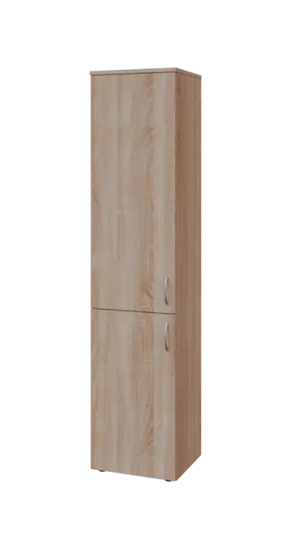 BN 5 - 42D kancelářská skříň, 2-dveřová, levá, 1800x400x400, dub bardolino