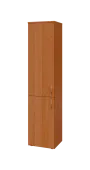 BN 5 - 42D kancelářská skříň, 2-dveřová, levá, 1800x400x400, olše jantar