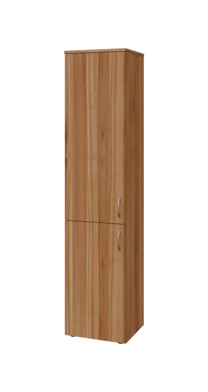 BN 5 - 42D kancelářská skříň, 2-dveřová, levá, 1800x400x400, ořech světlý