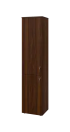 BN 5 - 42D kancelářská skříň, 2-dveřová, levá, 1800x400x400, ořech královský