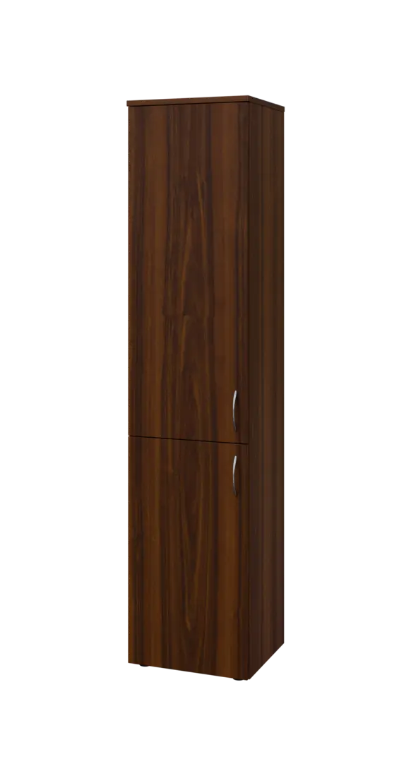 BN 5 - 42D kancelářská skříň, 2-dveřová, levá, 1800x400x400, ořech královský