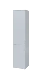 BN 5 - 42D kancelářská skříň, 2-dveřová, levá, 1800x400x400, bílá