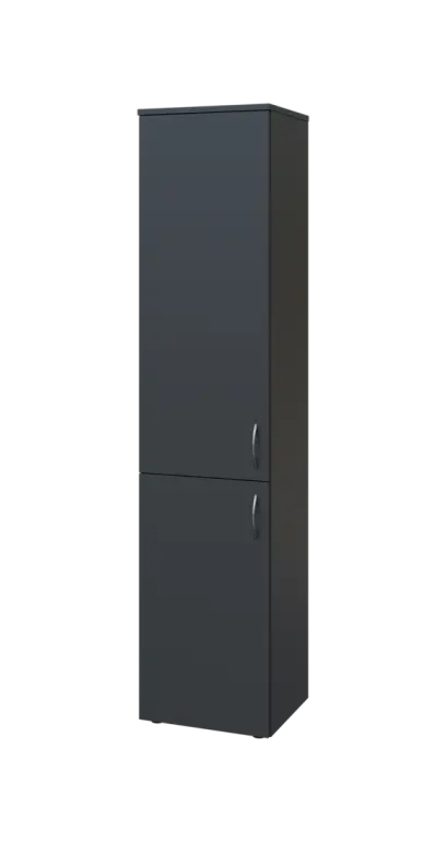 BN 5 - 42D kancelářská skříň, 2-dveřová, levá, 1800x400x400, antracit