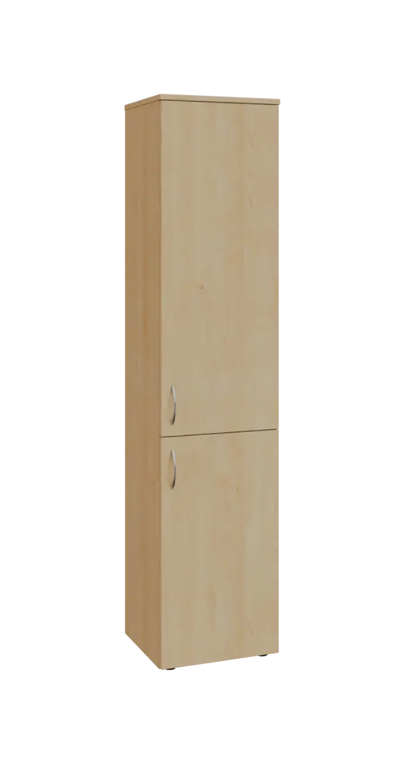 BN 5 - 42D kancelářská skříň, 2-dveřová, pravá, 1800x400x400, javor horský