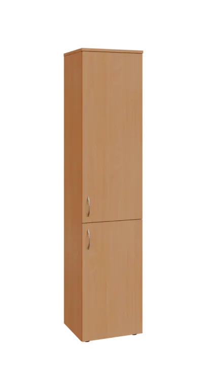 BN 5 - 42D kancelářská skříň, 2-dveřová, pravá, 1800x400x400, buk royal