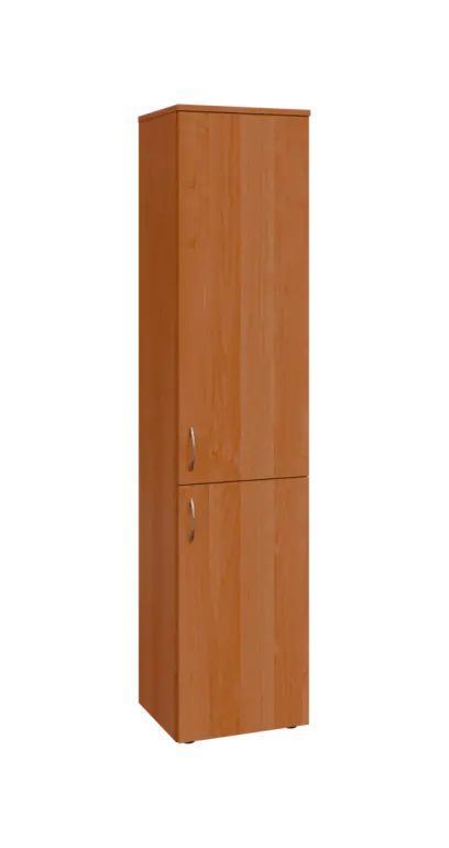 BN 5 - 42D kancelářská skříň, 2-dveřová, pravá, 1800x400x400, olše jantar