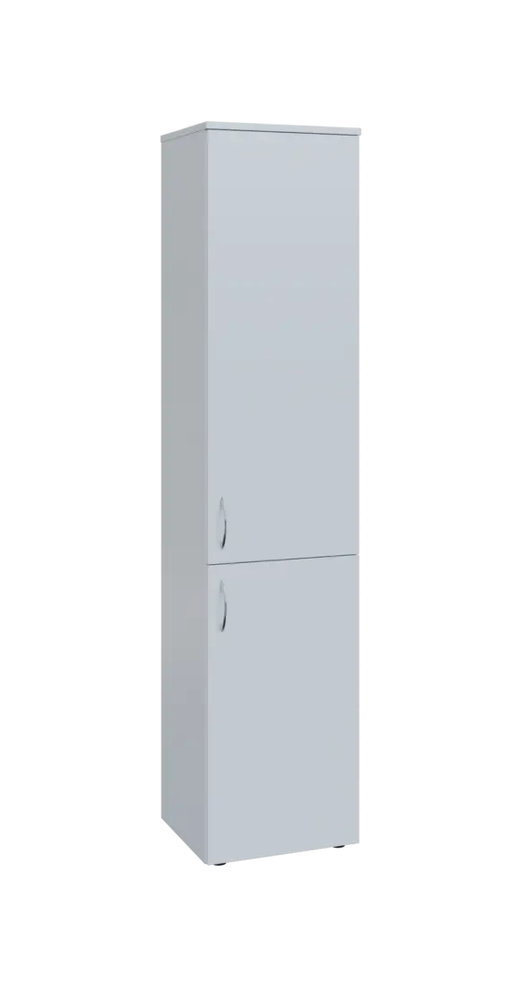 BN 5 - 42D kancelářská skříň, 2-dveřová, pravá, 1800x400x400, bílá