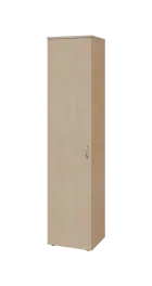 BN 5 - 4D kancelářská skříň, 1-dveřová, levá, 1800x400x400, bříza irská