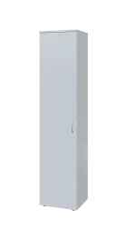 BN 5 - 4D kancelářská skříň, 1-dveřová, levá, 1800x400x400, bílá