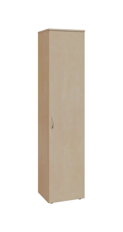 BN 5 - 4D kancelářská skříň, 1-dveřová, pravá, 1800x400x400, bříza irská