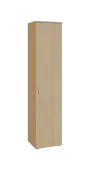 BN 5 - 4D kancelářská skříň, 1-dveřová, pravá, 1800x400x400, javor horský