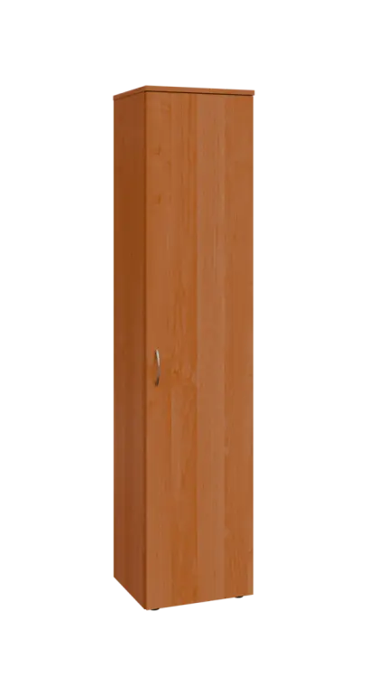 BN 5 - 4D kancelářská skříň, 1-dveřová, pravá, 1800x400x400, olše jantar