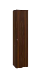BN 5 - 4D kancelářská skříň, 1-dveřová, pravá, 1800x400x400, ořech královský