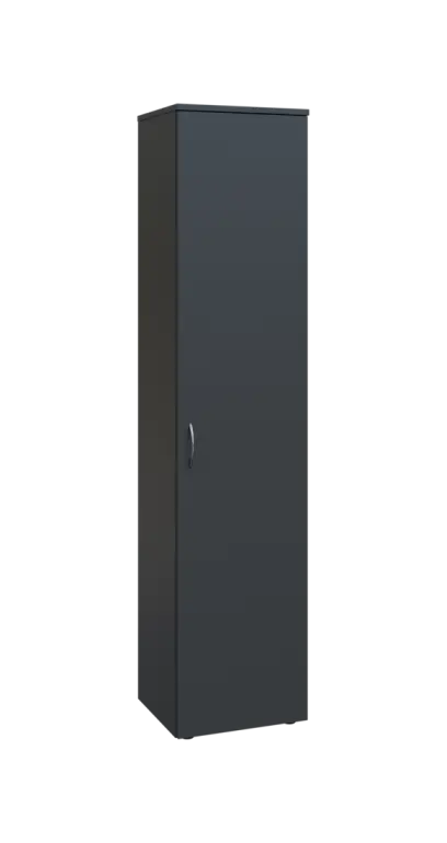 BN 5 - 4D kancelářská skříň, 1-dveřová, pravá, 1800x400x400, antracit