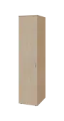 BST 5 - 42 šatní skříň, 1-dveřová, tyč, levá, 1800x400x600, bříza irská