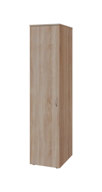 BST 5 - 42 šatní skříň, 1-dveřová, tyč, levá, 1800x400x600, dub bardolino