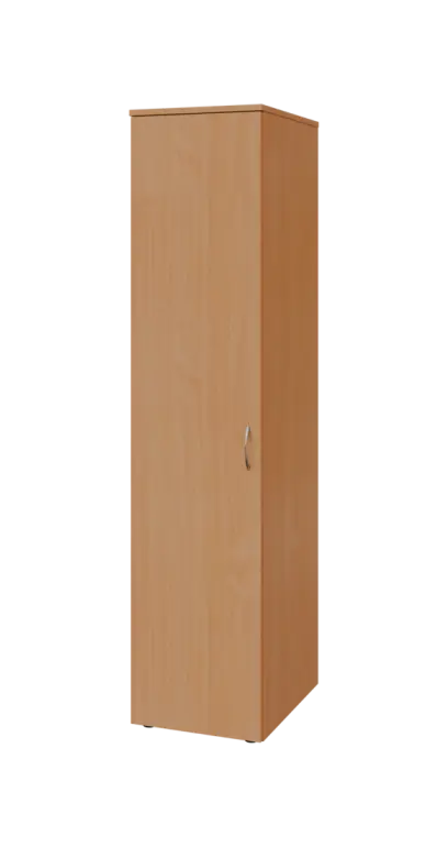 BST 5 - 42 šatní skříň, 1-dveřová, tyč, levá, 1800x400x600, buk royal