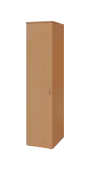 BST 5 - 42 šatní skříň, 1-dveřová, tyč, levá, 1800x400x600, buk royal