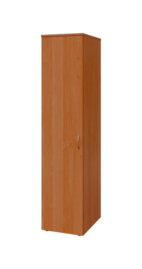 BST 5 - 42 šatní skříň, 1-dveřová, tyč, levá, 1800x400x600, olše jantar