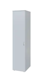 BST 5 - 42 šatní skříň, 1-dveřová, tyč, levá, 1800x400x600, bílá