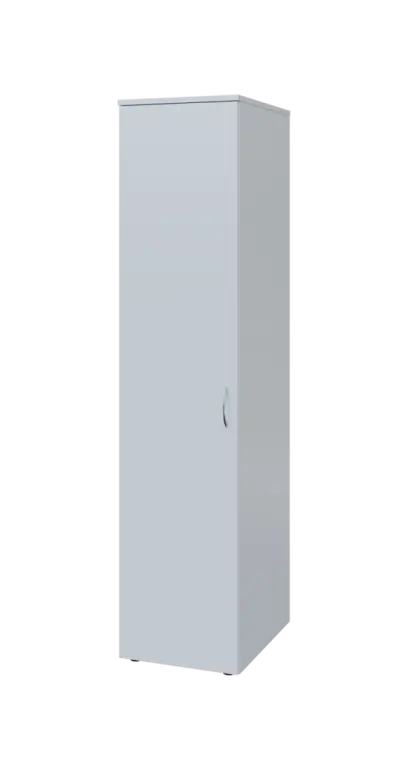 BST 5 - 42 šatní skříň, 1-dveřová, tyč, levá, 1800x400x600, bílá