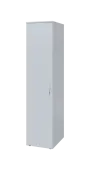 BST 5 - 42 šatní skříň, 1-dveřová, tyč, levá, 1800x400x600, bílá