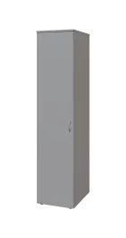 BST 5 - 42 šatní skříň, 1-dveřová, tyč, levá, 1800x400x600, šedá